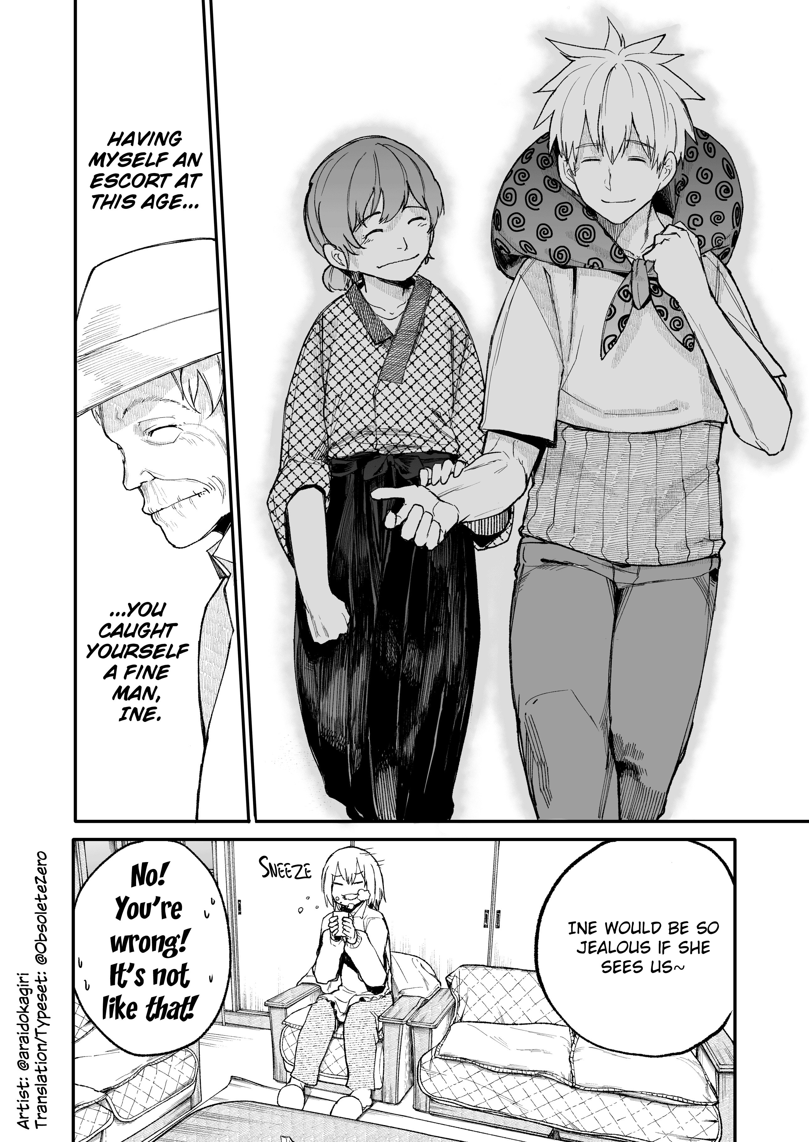 Read Jiisan Baasan Wakagaeru EN Manga Online