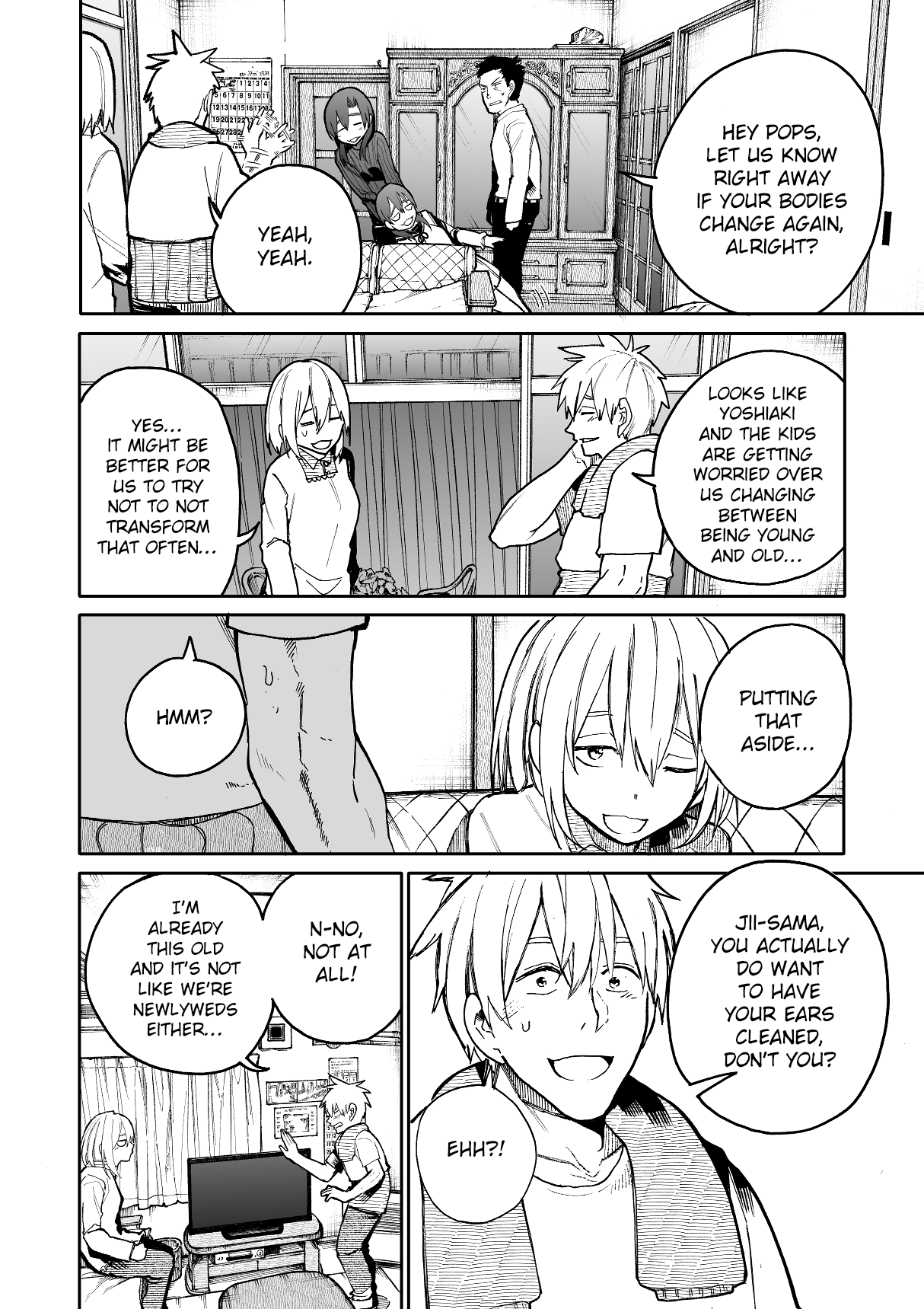 Read Jiisan Baasan Wakagaeru EN Manga Online