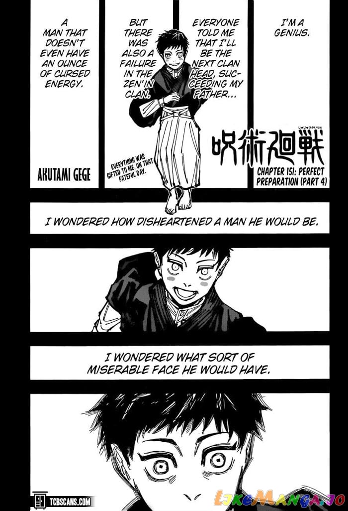 Read Jujutsu Kaisen EN Manga Online