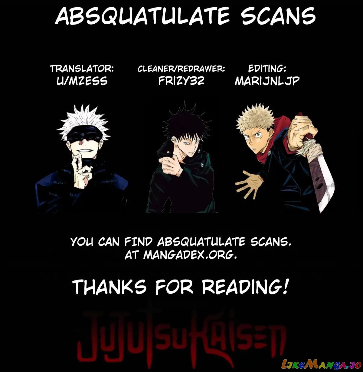 Read Jujutsu Kaisen EN Manga Online
