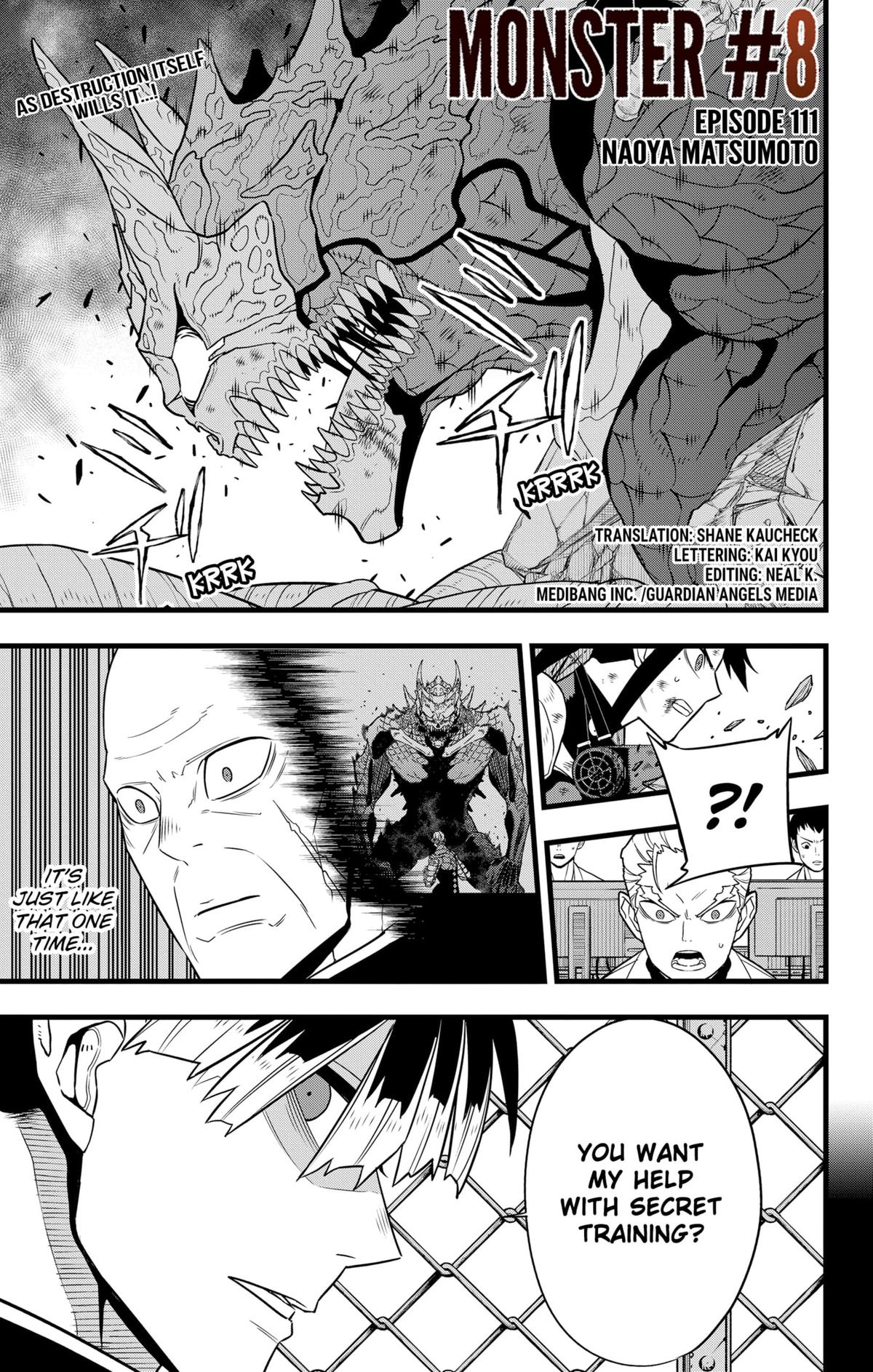 Read Kaiju No.8 EN Manga Online
