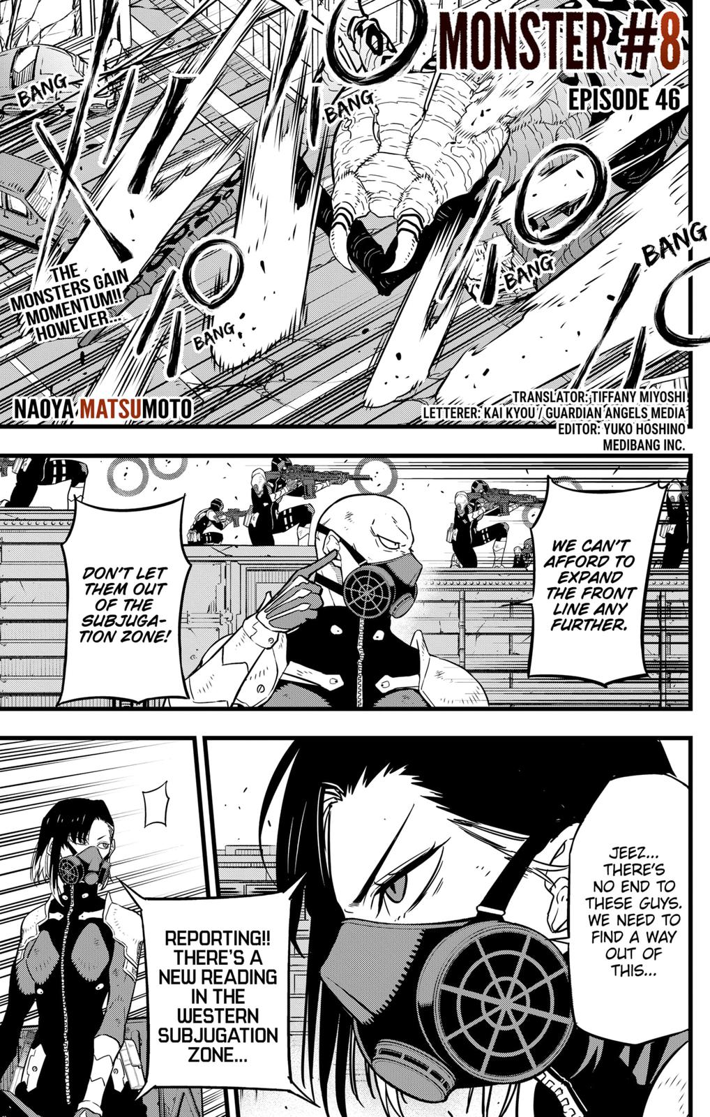 Read Kaiju No.8 EN Manga Online