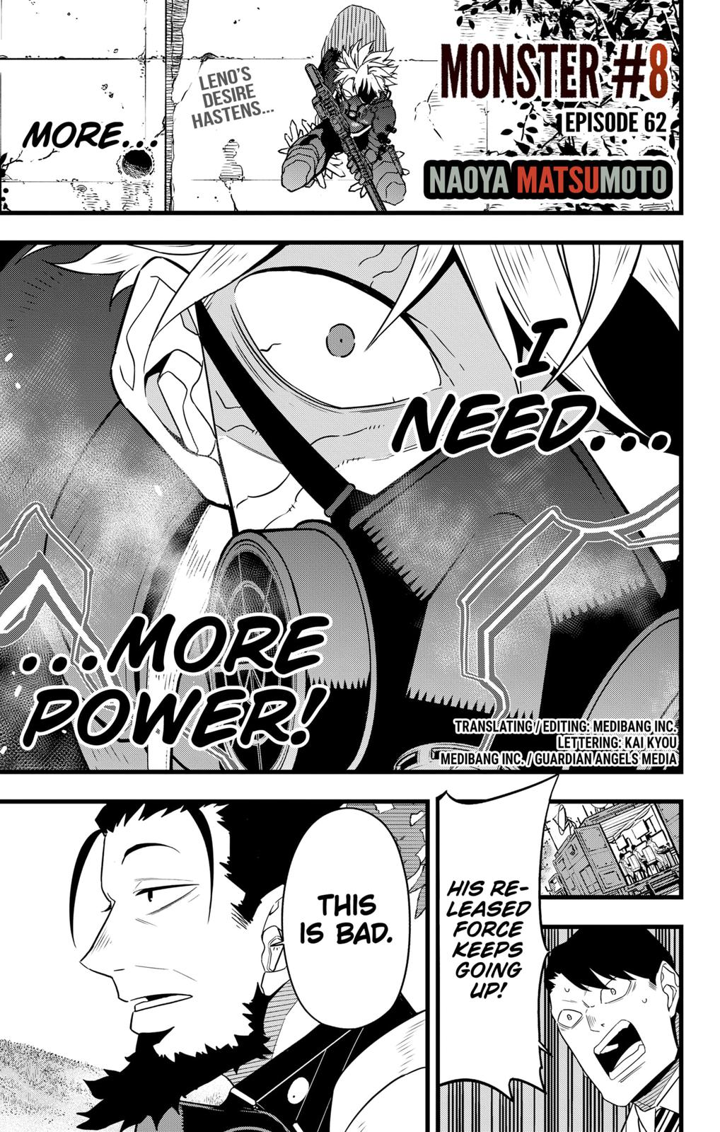 Read Kaiju No.8 EN Manga Online