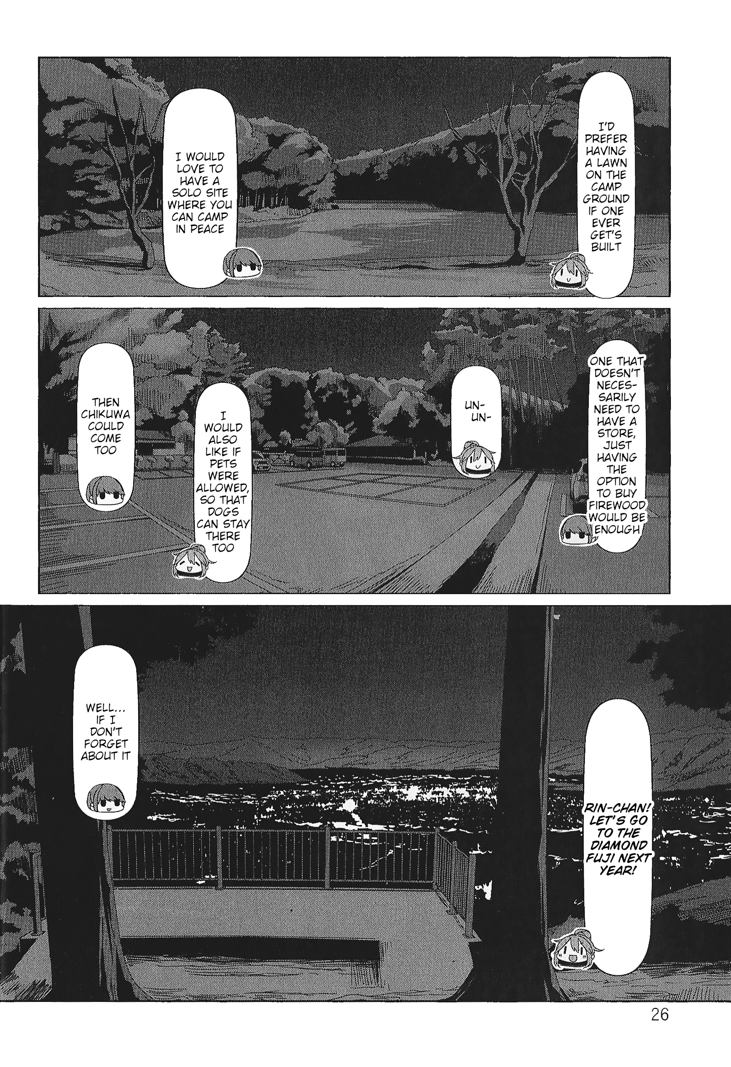 Read Laid-Back Camp EN Manga Online