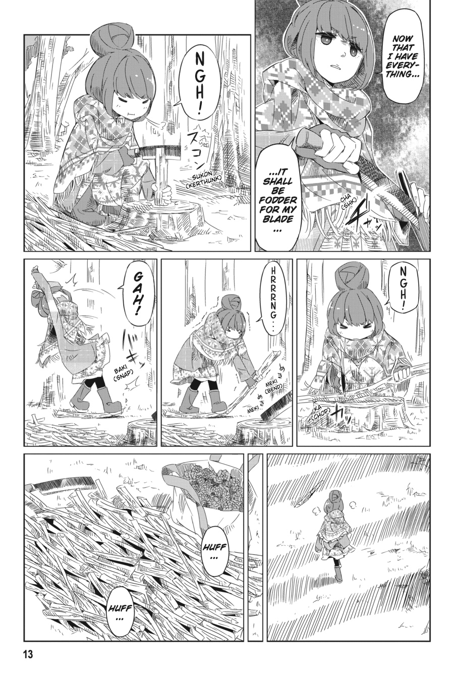 Read Laid-Back Camp EN Manga Online