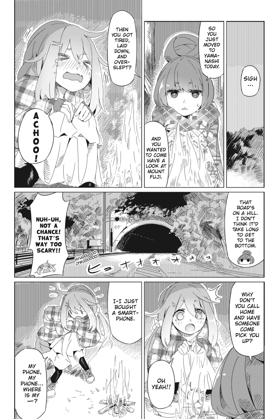Read Laid-Back Camp EN Manga Online
