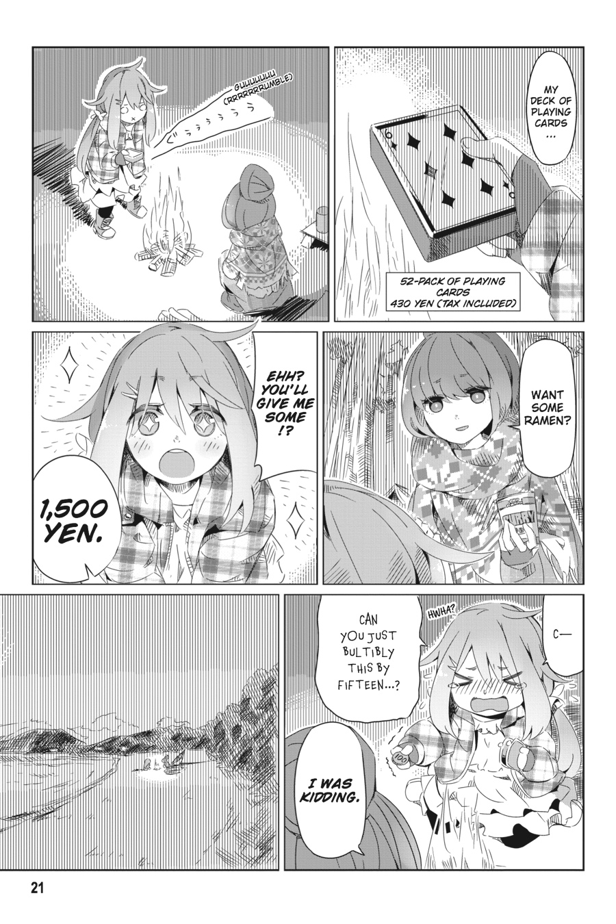Read Laid-Back Camp EN Manga Online