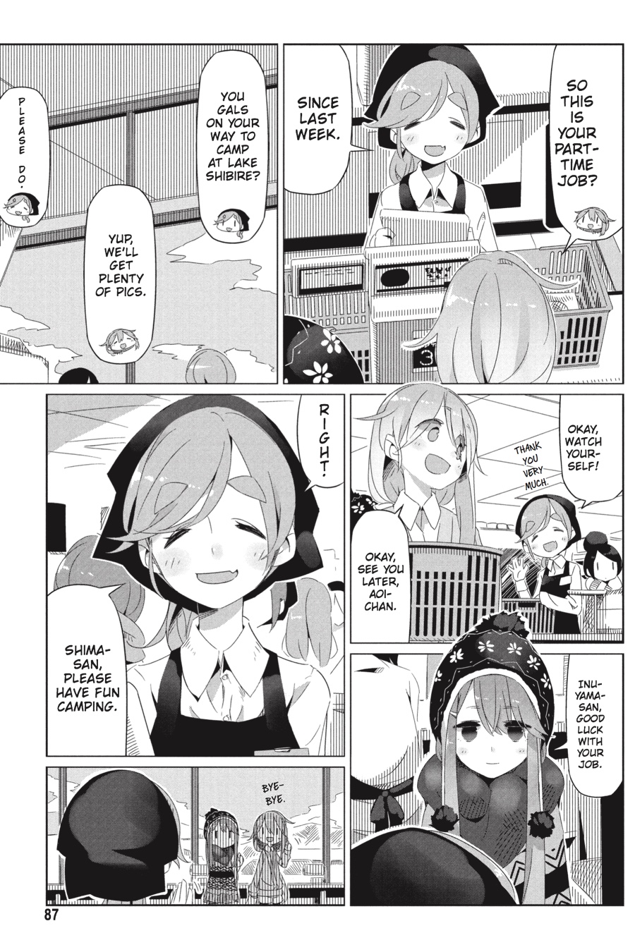 Read Laid-Back Camp EN Manga Online