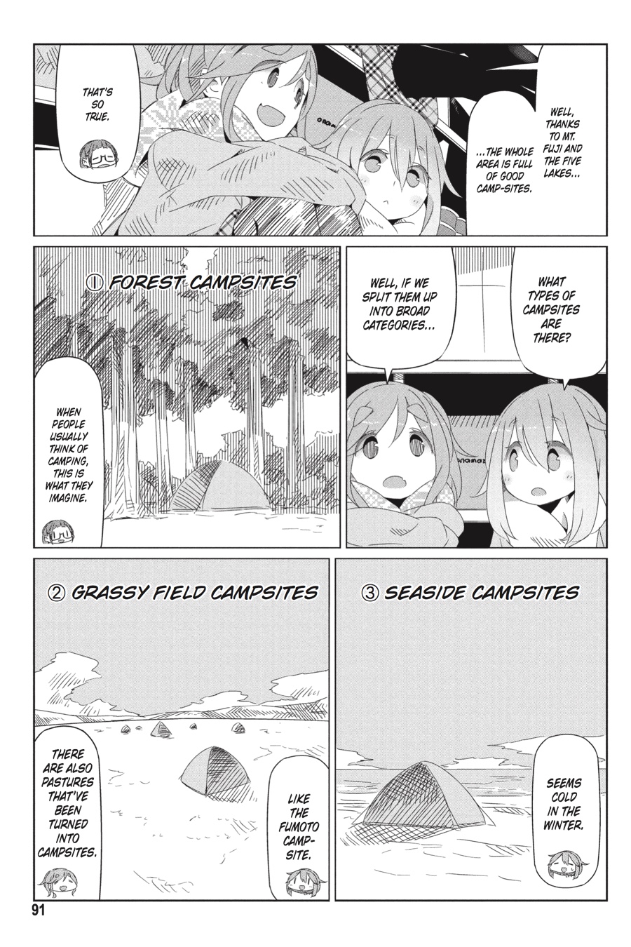 Read Laid-Back Camp EN Manga Online