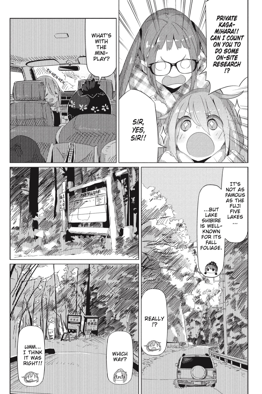 Read Laid-Back Camp EN Manga Online