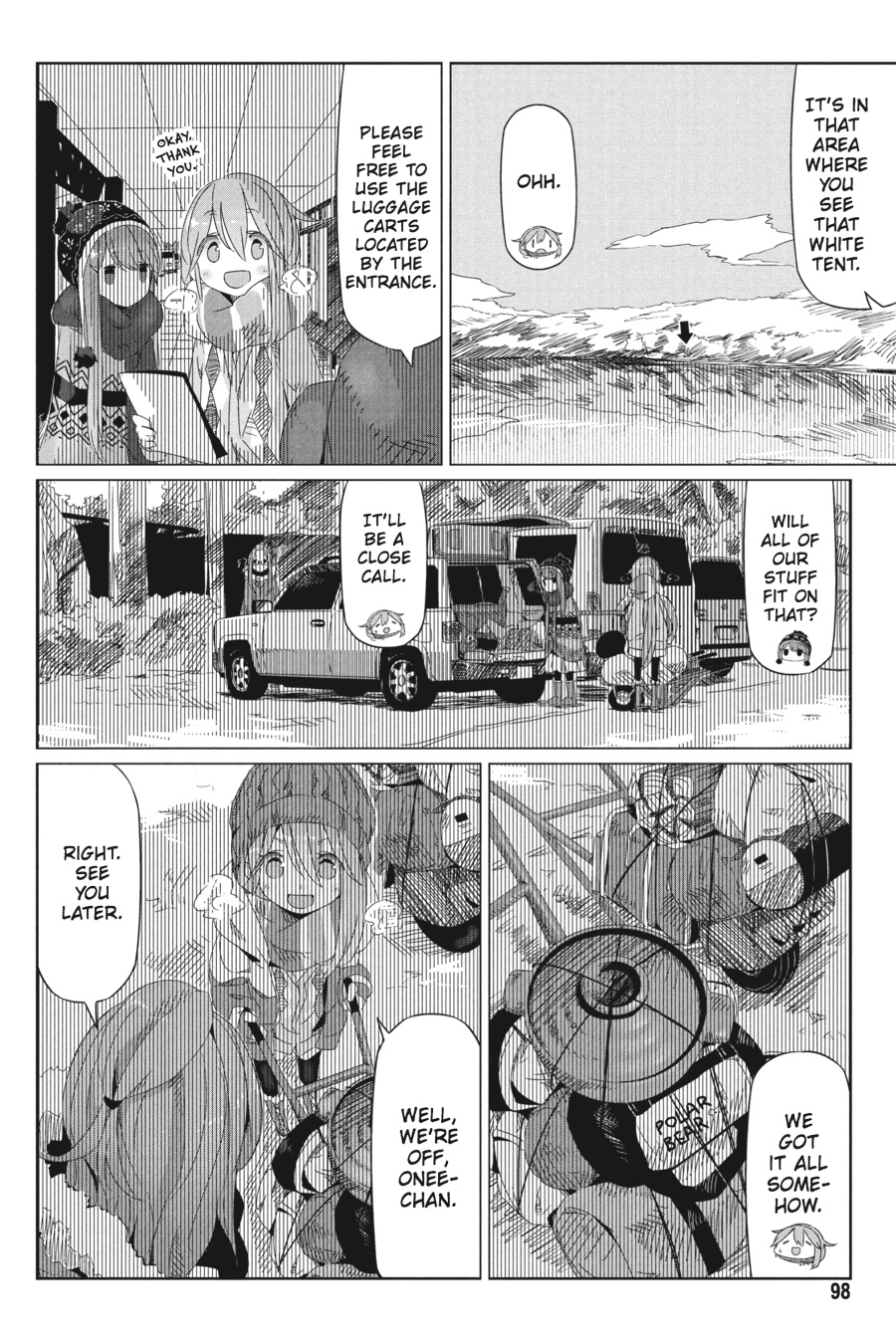 Read Laid-Back Camp EN Manga Online