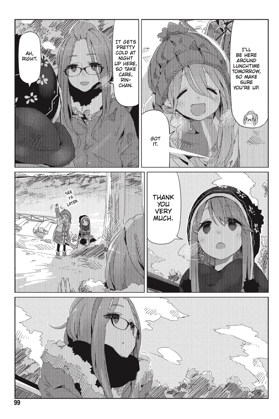 Read Laid-Back Camp EN Manga Online