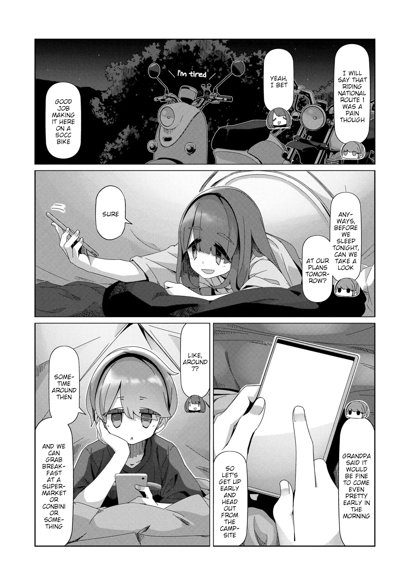 Read Laid-Back Camp EN Manga Online