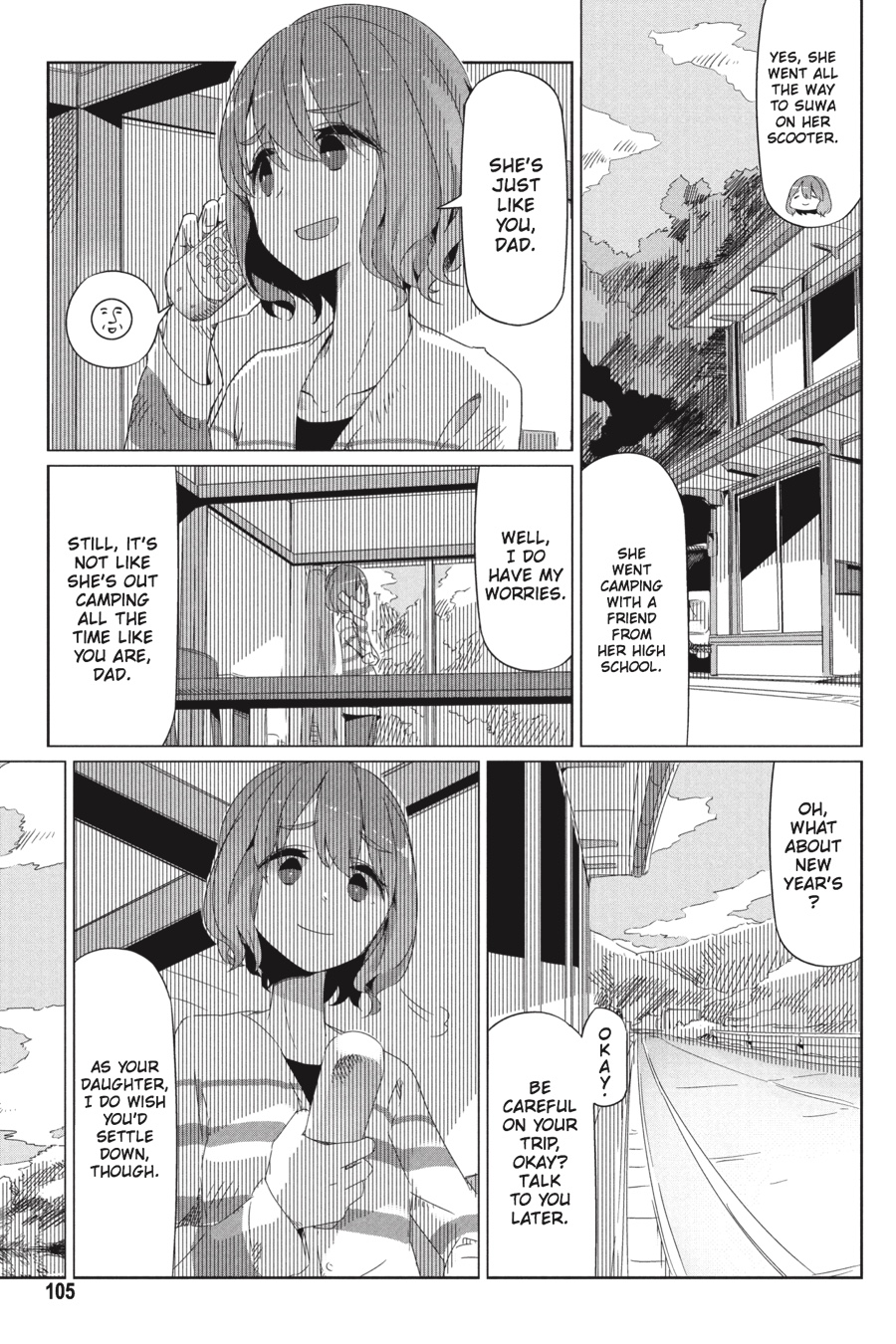 Read Laid-Back Camp EN Manga Online