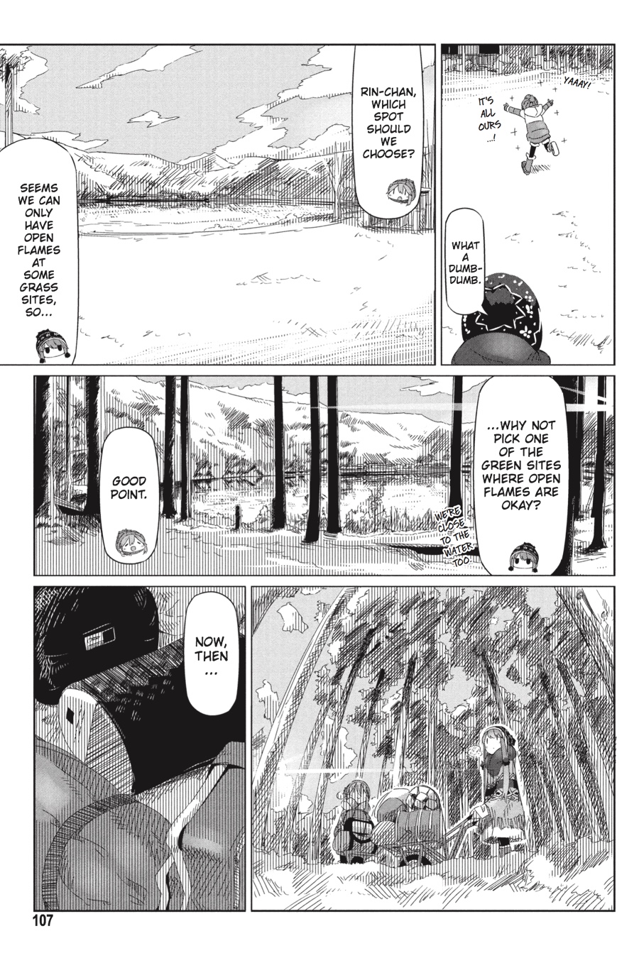Read Laid-Back Camp EN Manga Online