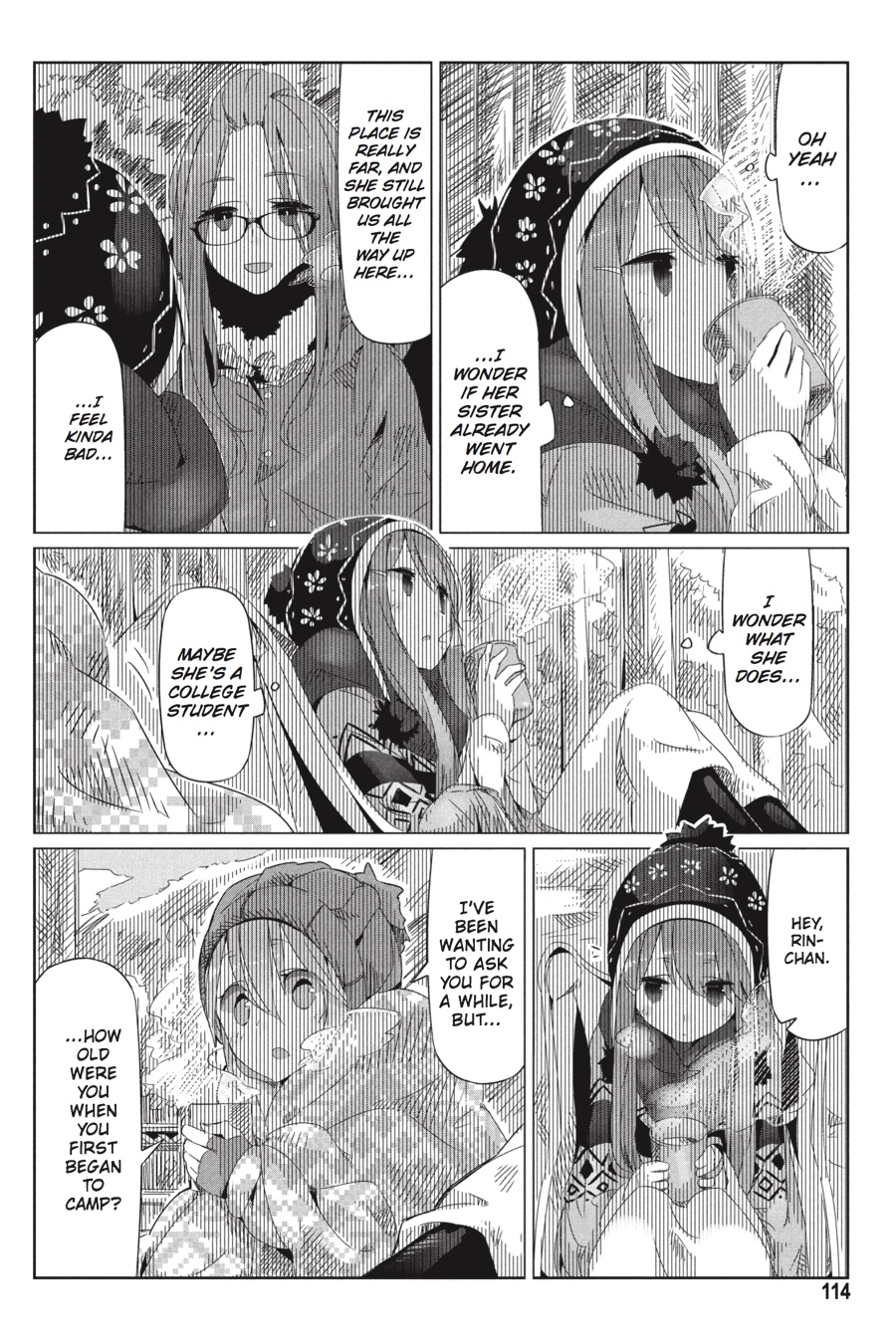 Read Laid-Back Camp EN Manga Online