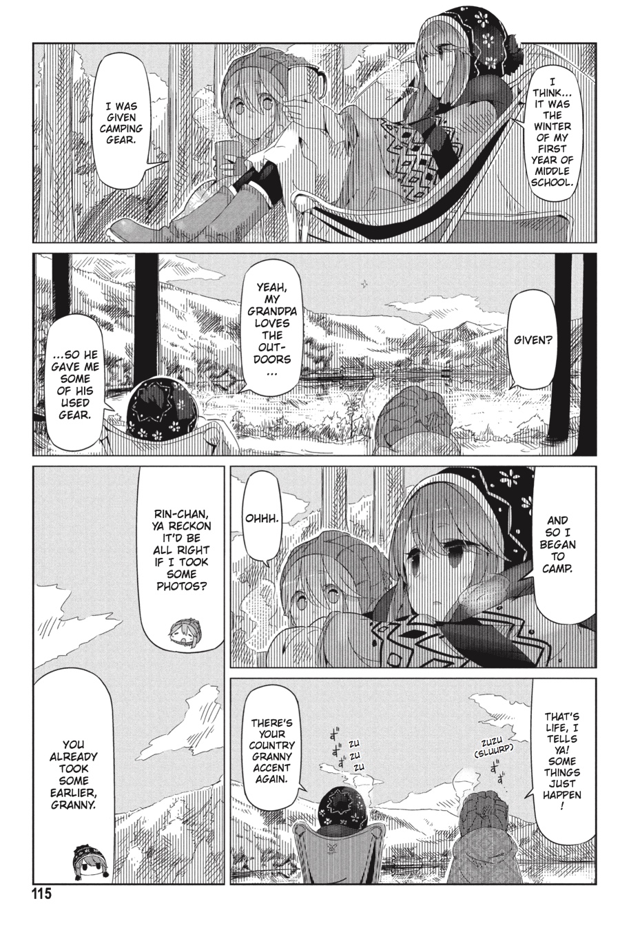Read Laid-Back Camp EN Manga Online