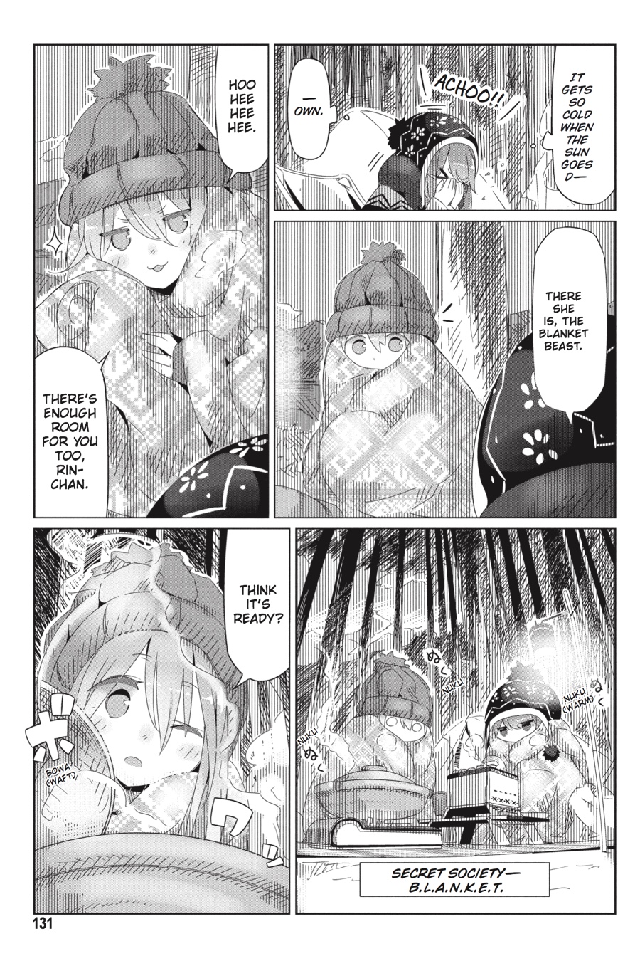 Read Laid-Back Camp EN Manga Online