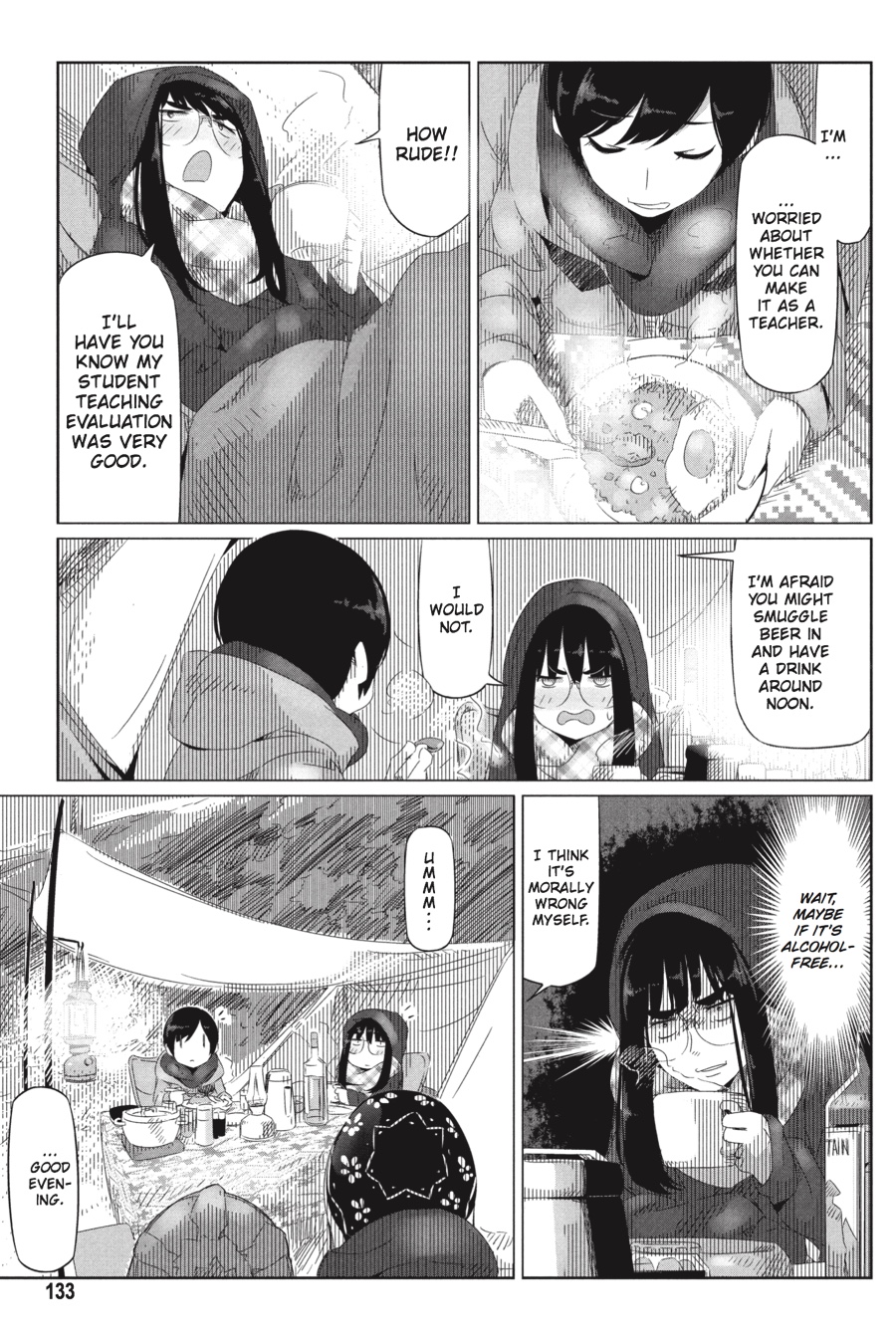 Read Laid-Back Camp EN Manga Online