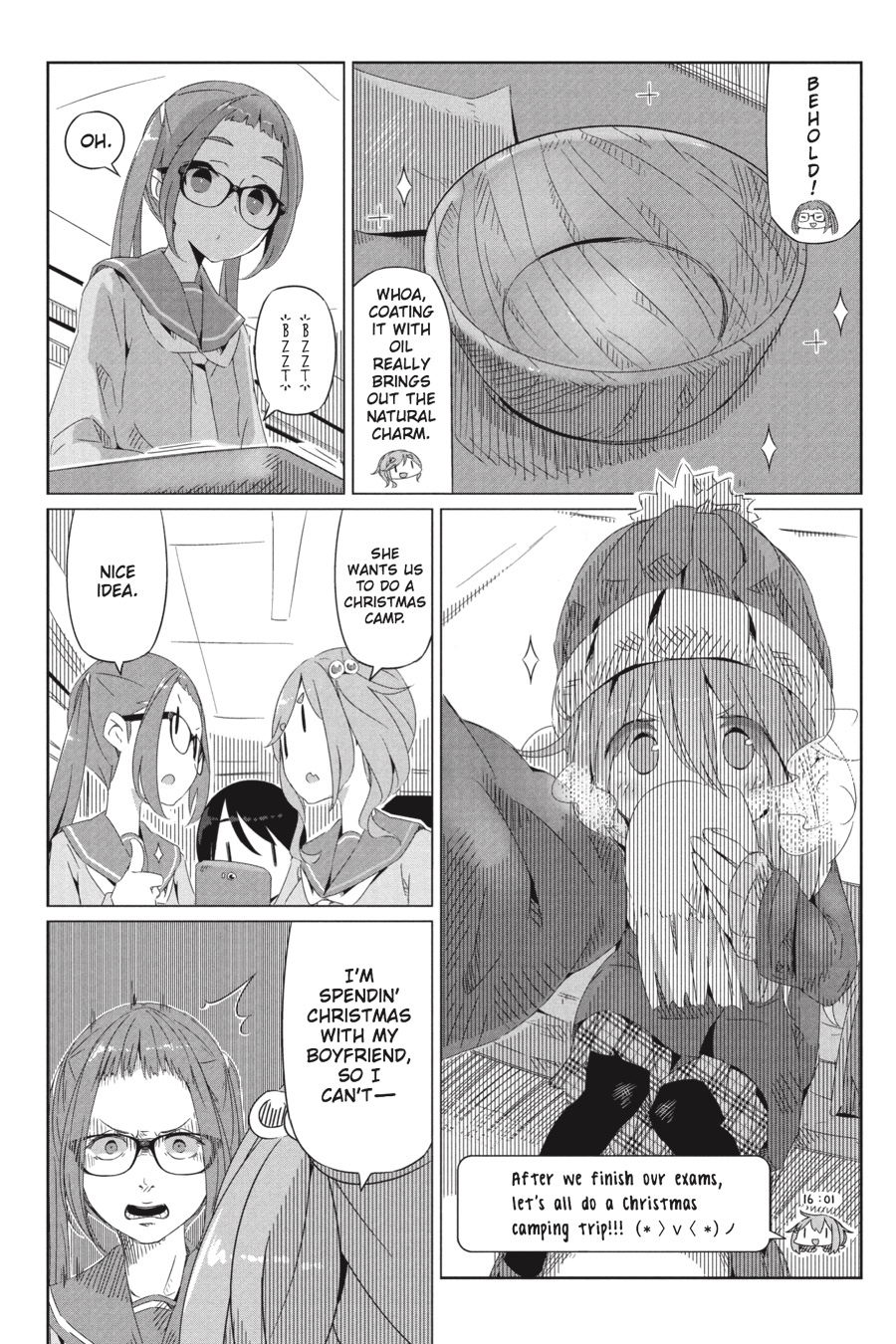 Read Laid-Back Camp EN Manga Online