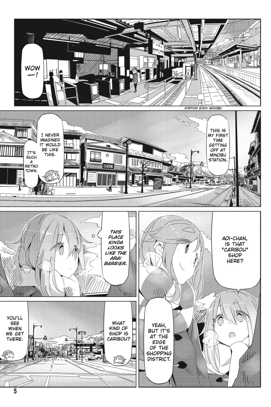 Read Laid-Back Camp EN Manga Online