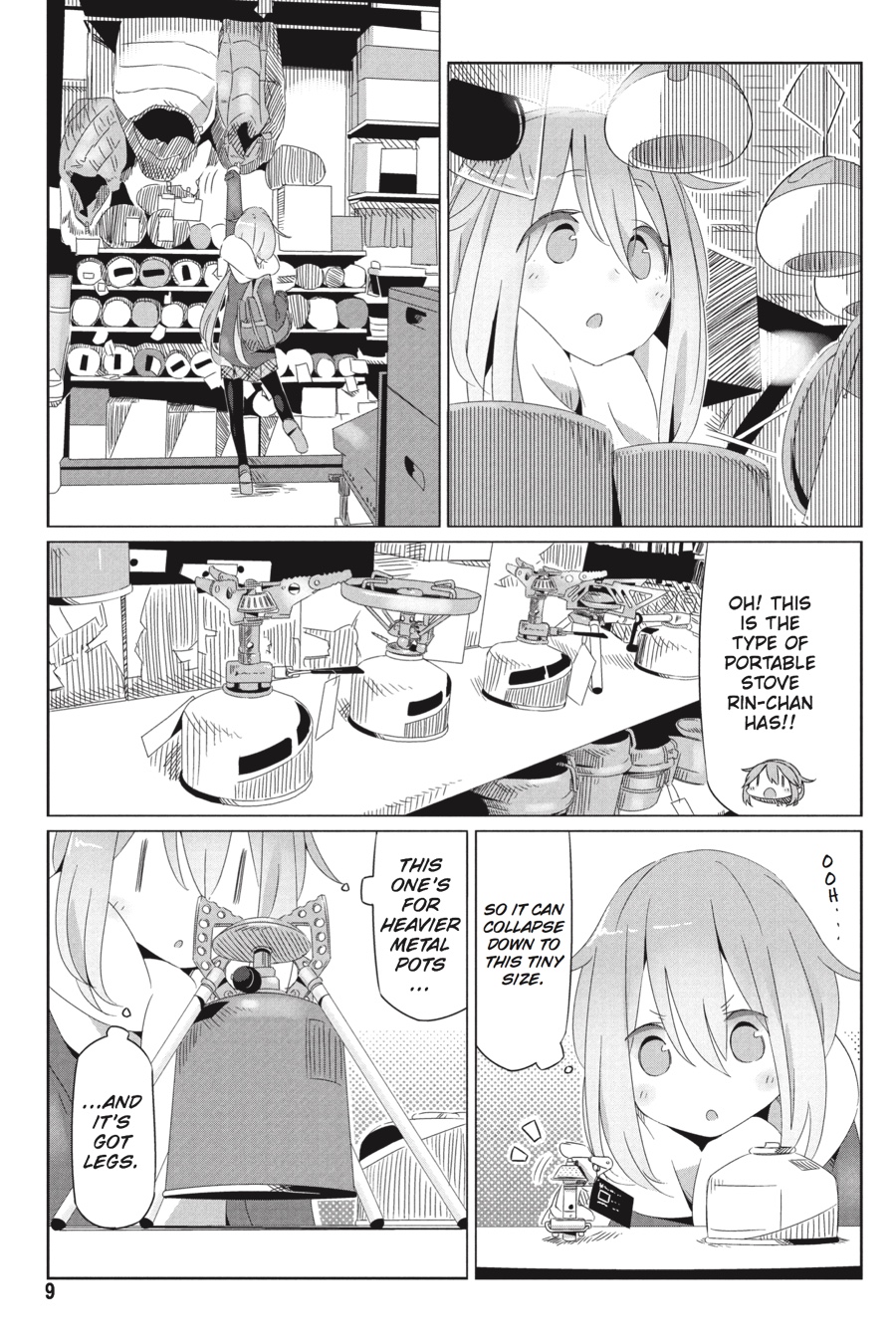 Read Laid-Back Camp EN Manga Online