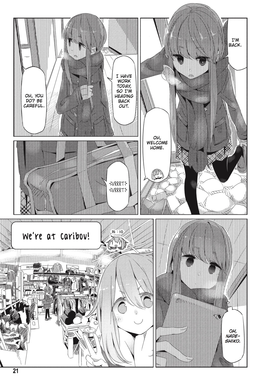 Read Laid-Back Camp EN Manga Online