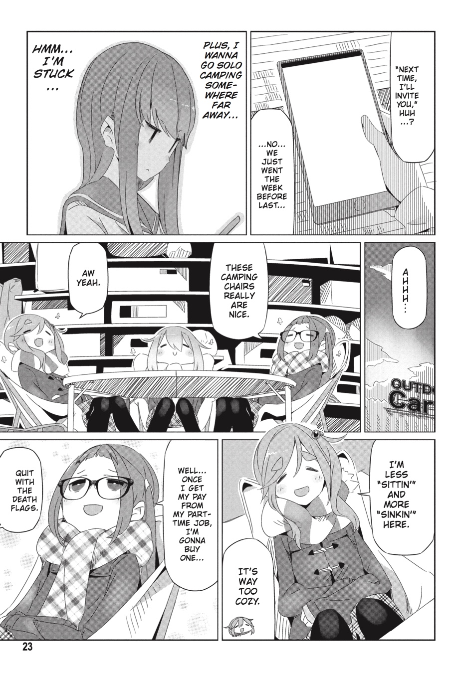 Read Laid-Back Camp EN Manga Online
