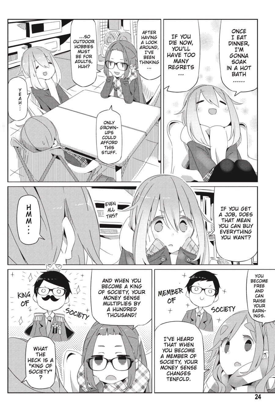 Read Laid-Back Camp EN Manga Online