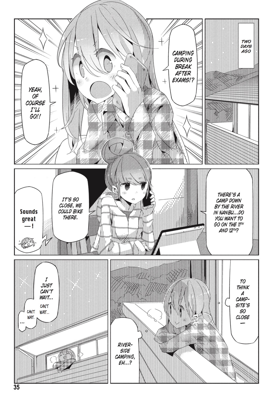 Read Laid-Back Camp EN Manga Online