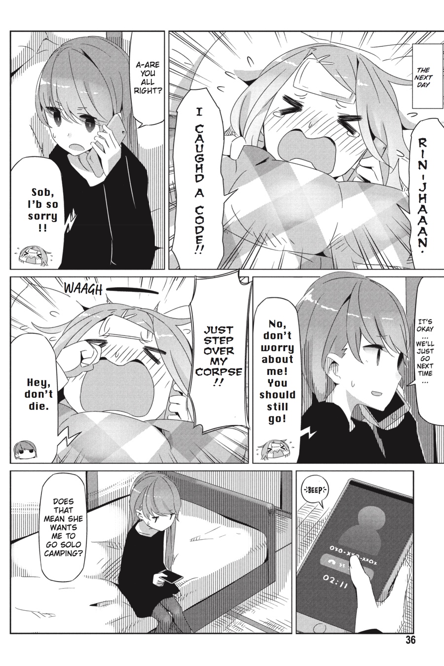 Read Laid-Back Camp EN Manga Online