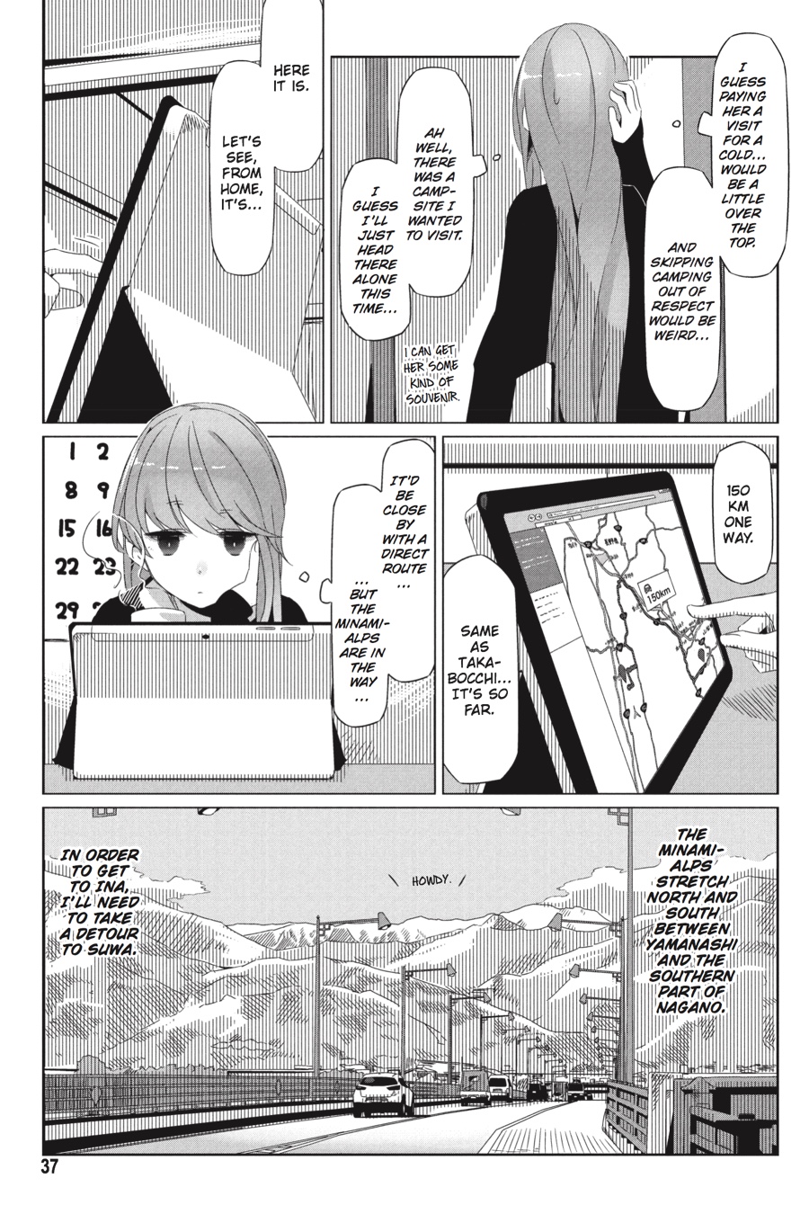 Read Laid-Back Camp EN Manga Online