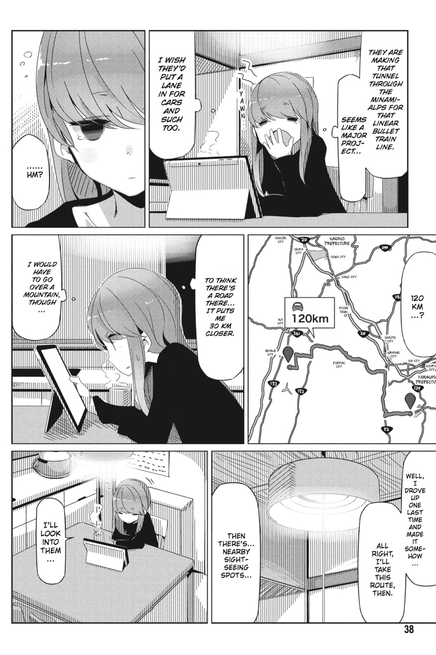 Read Laid-Back Camp EN Manga Online