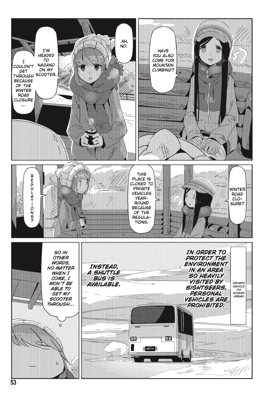 Read Laid-Back Camp EN Manga Online