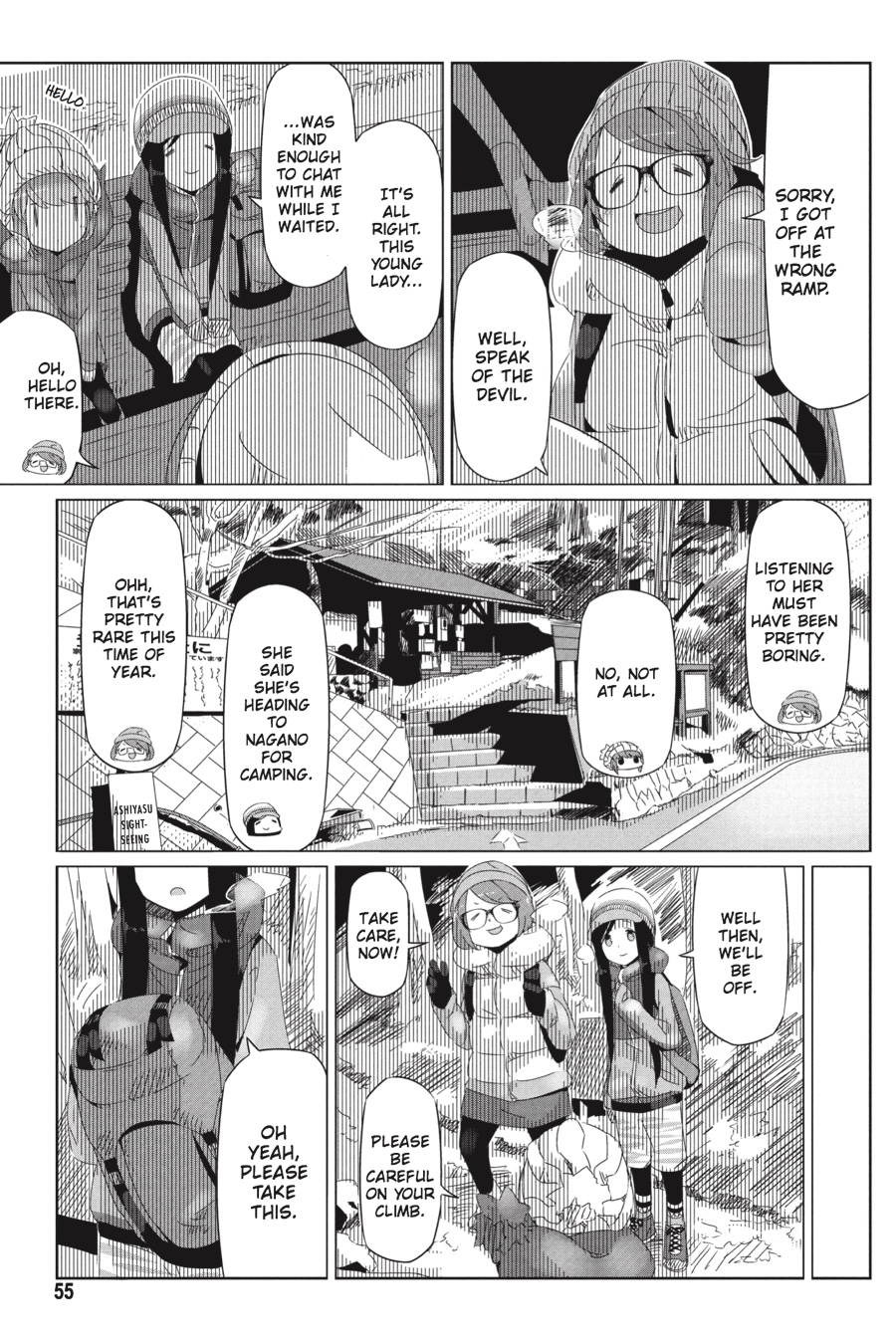 Read Laid-Back Camp EN Manga Online