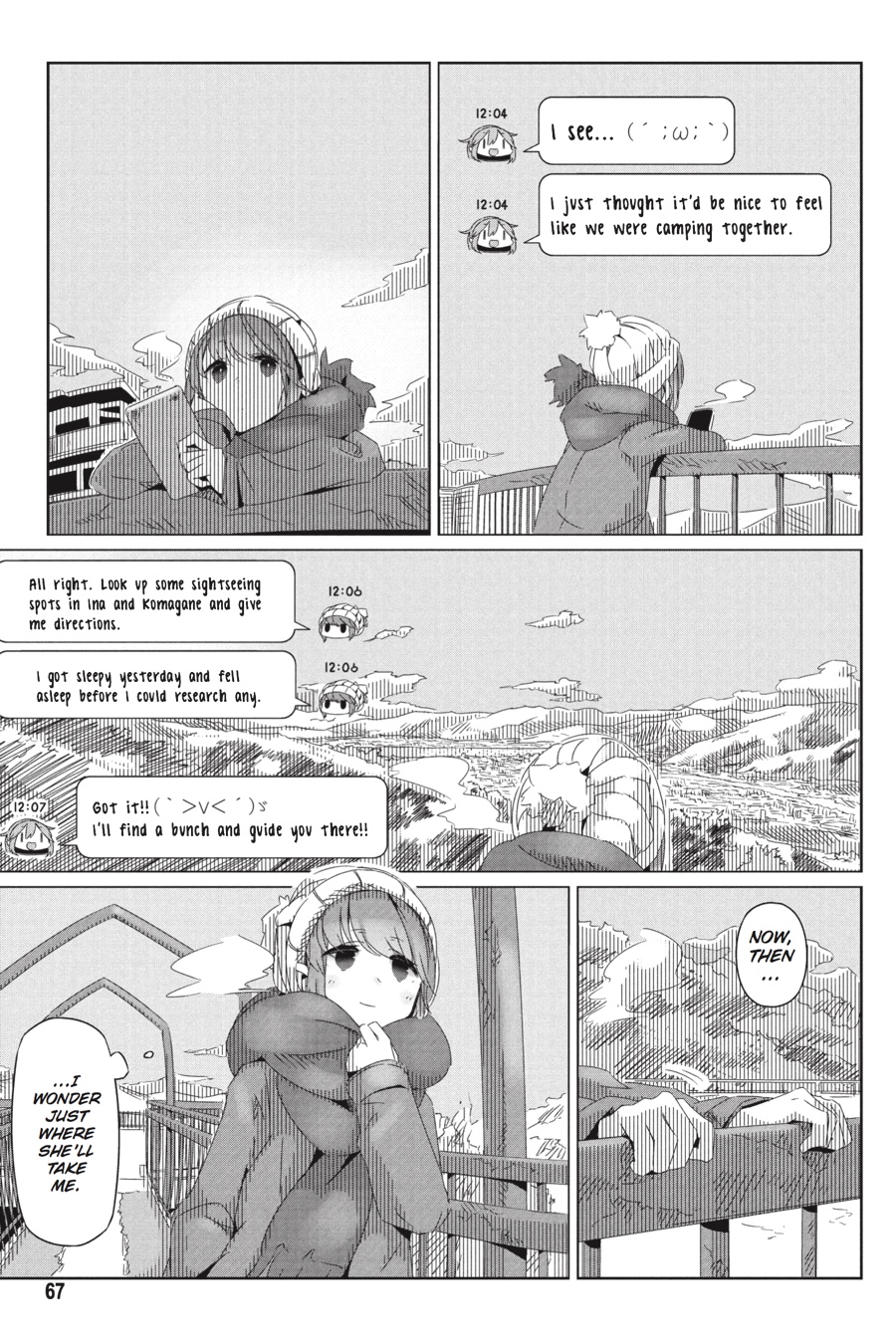 Read Laid-Back Camp EN Manga Online