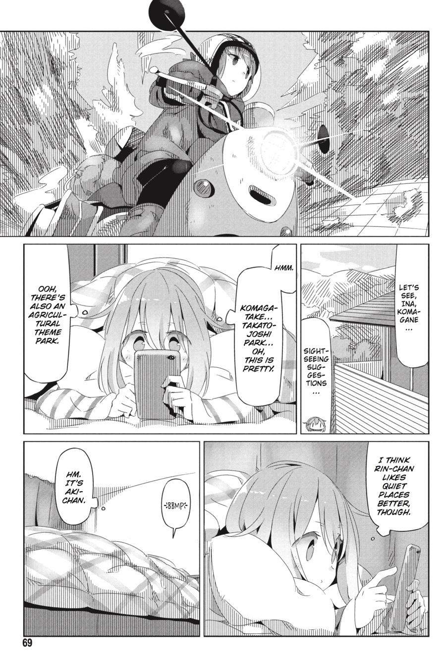 Read Laid-Back Camp EN Manga Online