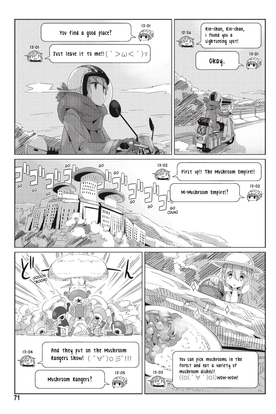 Read Laid-Back Camp EN Manga Online