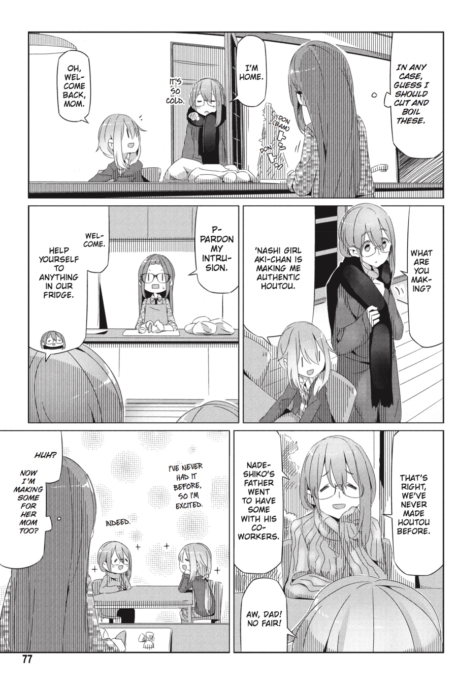 Read Laid-Back Camp EN Manga Online