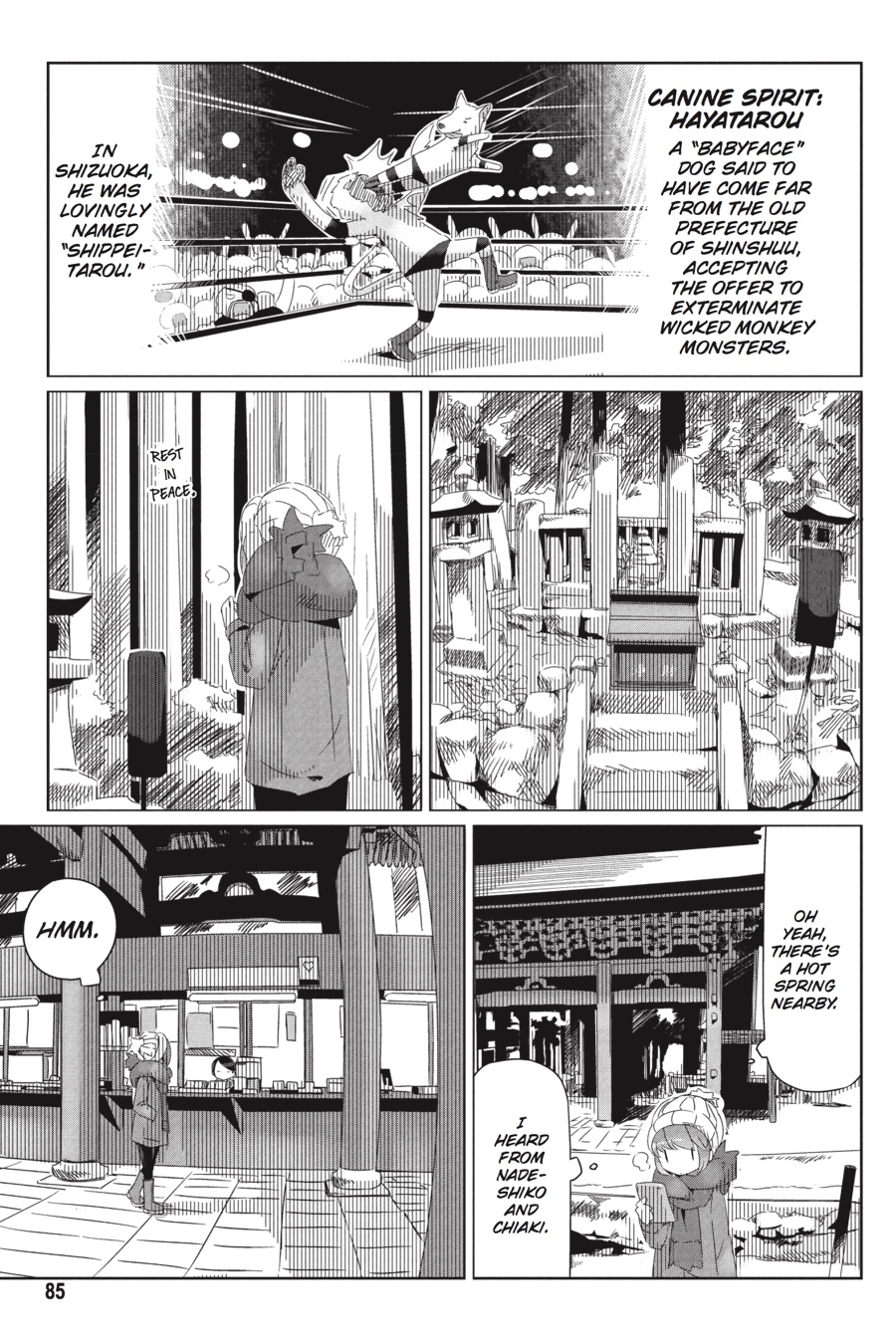 Read Laid-Back Camp EN Manga Online