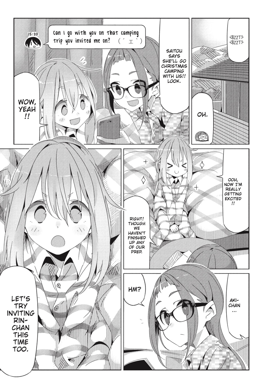 Read Laid-Back Camp EN Manga Online