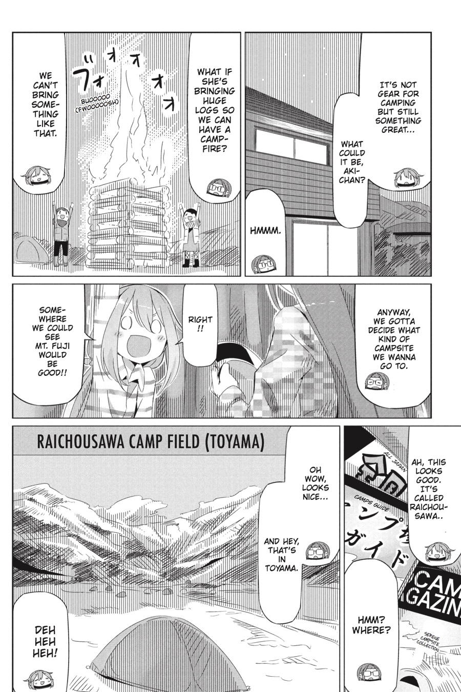 Read Laid-Back Camp EN Manga Online