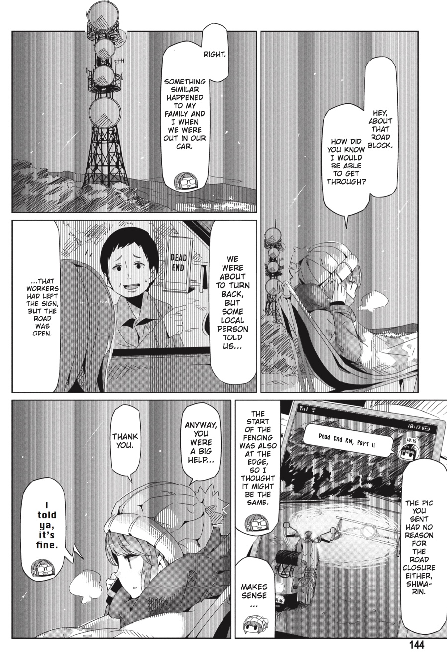 Read Laid-Back Camp EN Manga Online