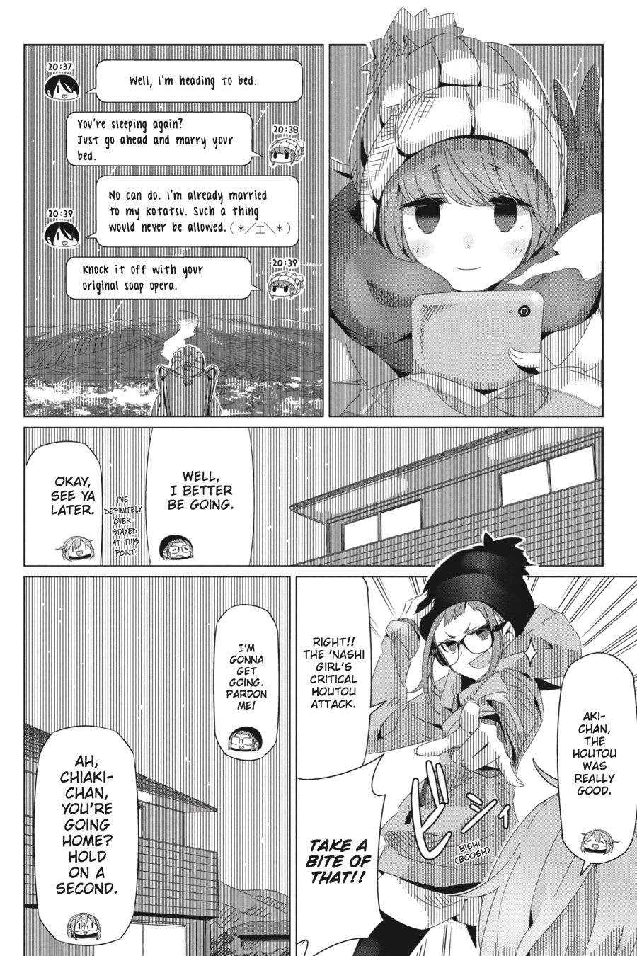 Read Laid-Back Camp EN Manga Online