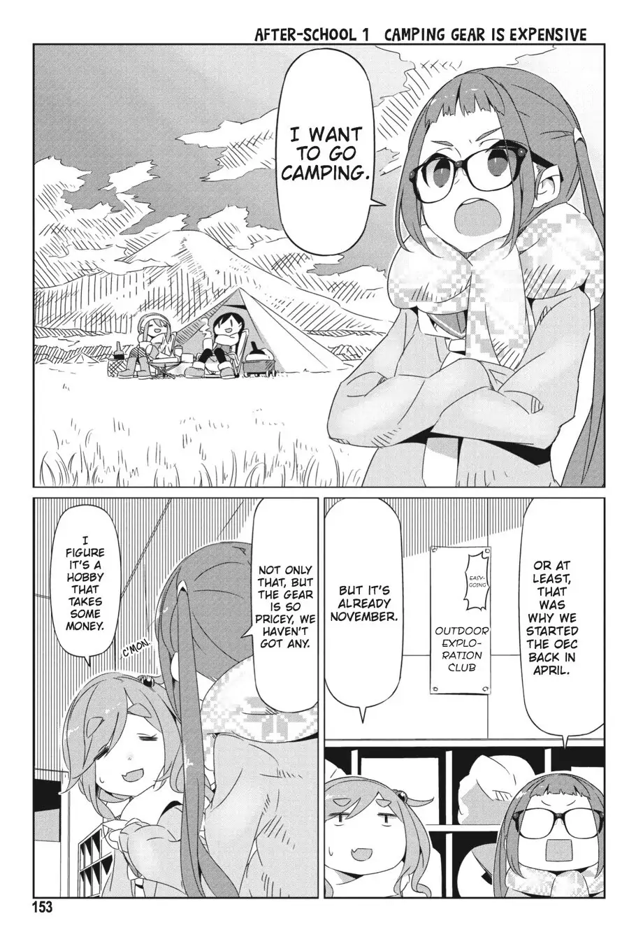 Read Laid-Back Camp EN Manga Online