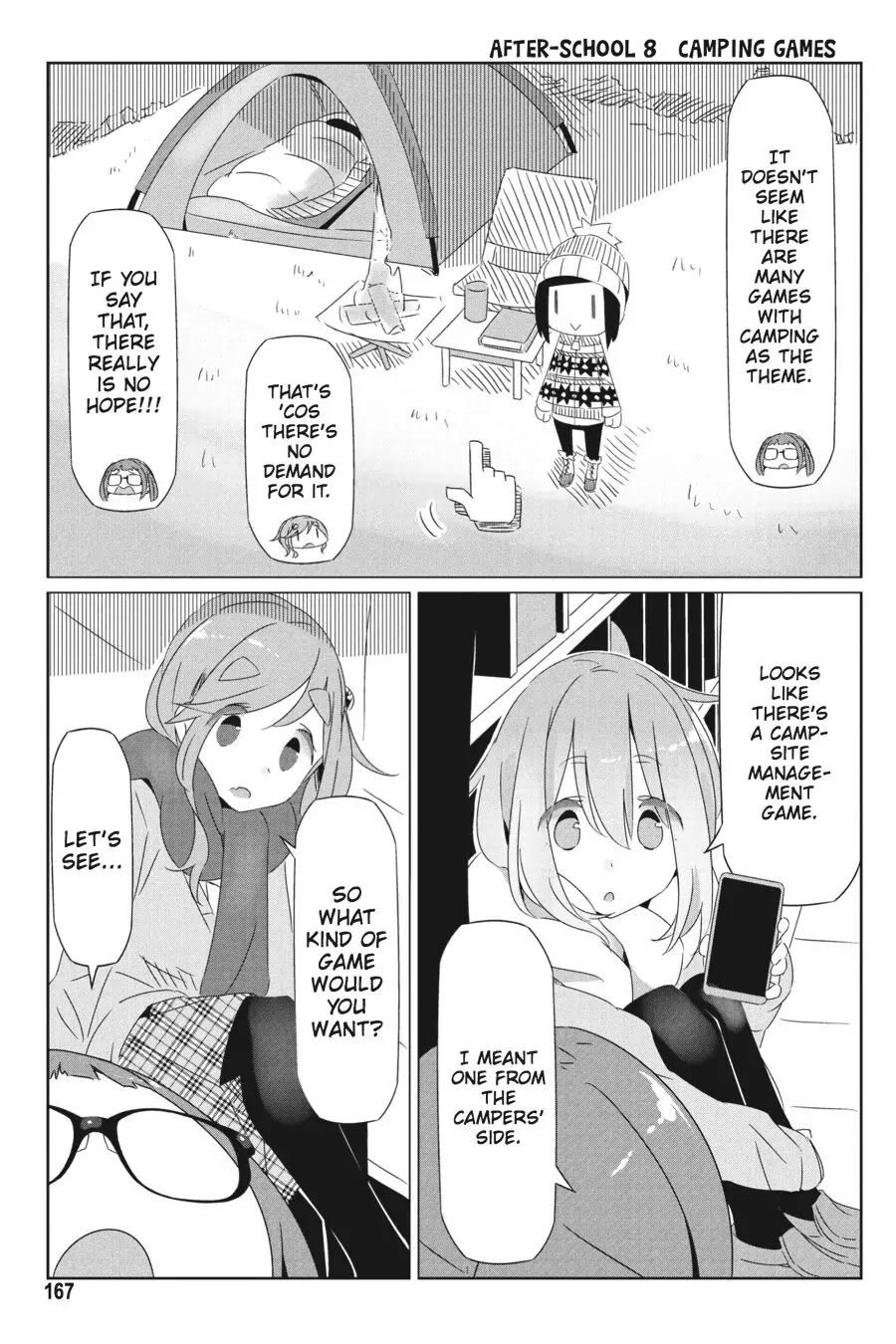 Read Laid-Back Camp EN Manga Online