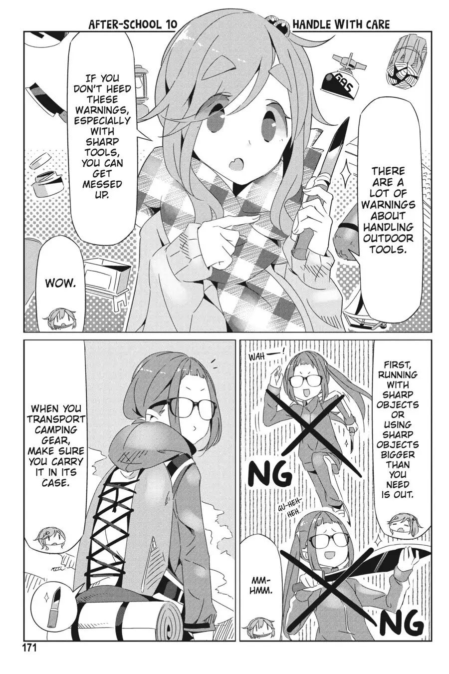 Read Laid-Back Camp EN Manga Online