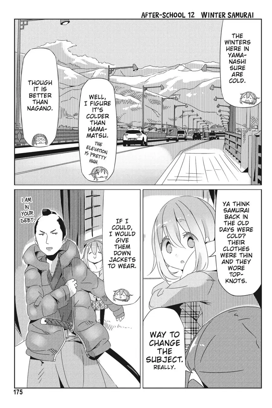 Read Laid-Back Camp EN Manga Online