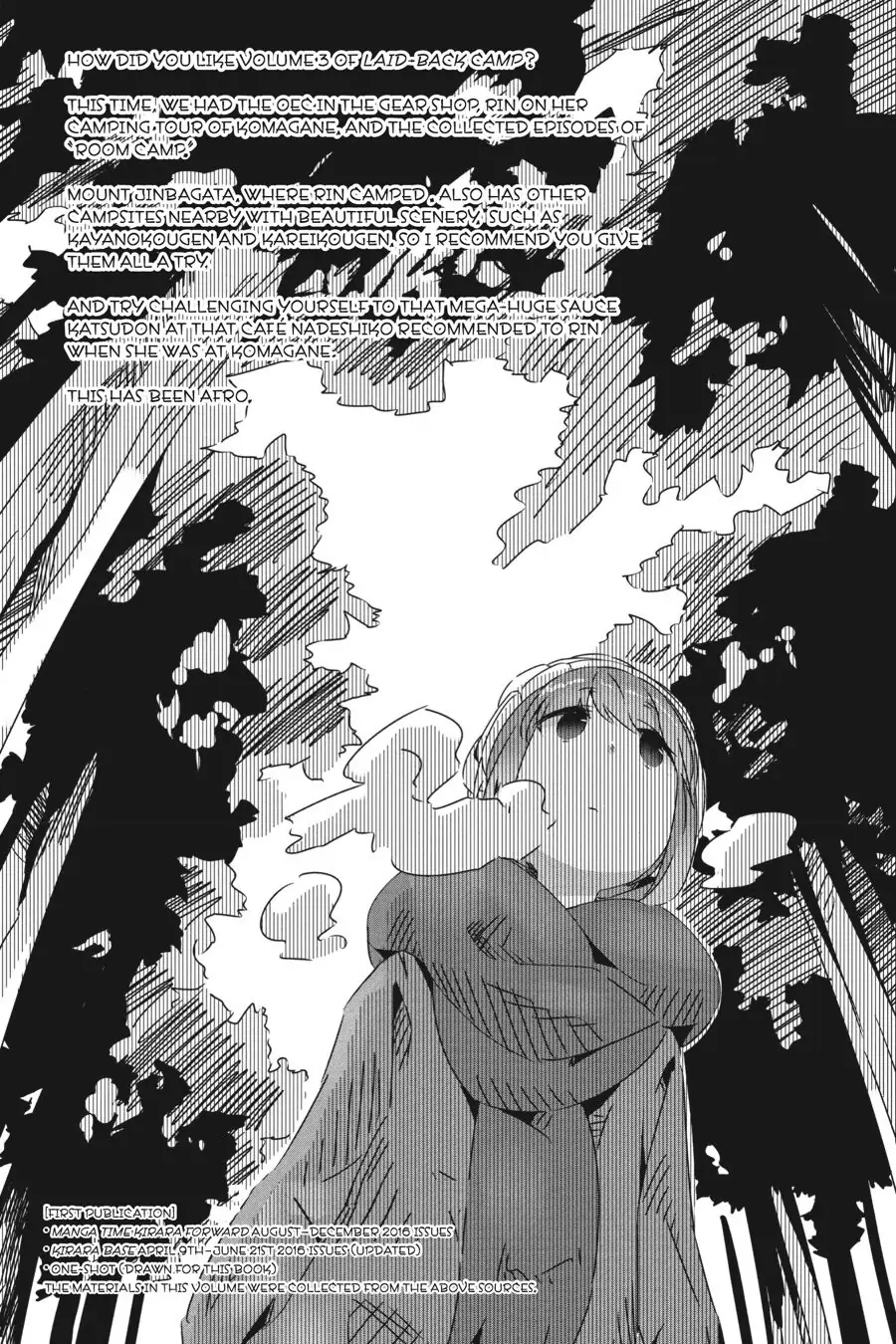 Read Laid-Back Camp EN Manga Online