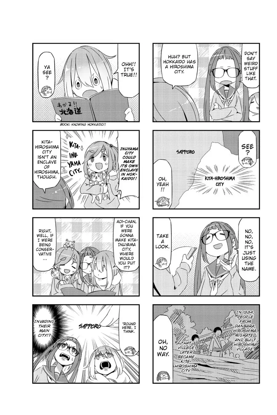 Read Laid-Back Camp EN Manga Online